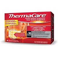Los mejores  - THERMACARE Parche Térmico Terapéutico - 4 parches - Para el Dolor Lumbar y Cadera - Alivio Prolongado del Dolor Hasta 16…